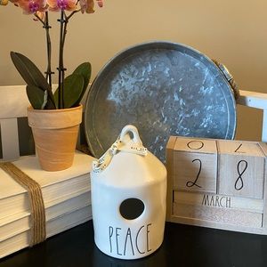 Rae Dunn Round Birdhouse